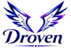Droven.org logo featuring stylized blue and purple gradient wings with the word “Droven” in the center.